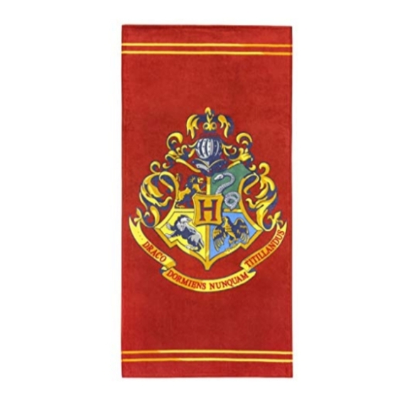 Warner Bros Harry Potter House Crests Beach Towel, 28" x 58" - Picture 1 of 6